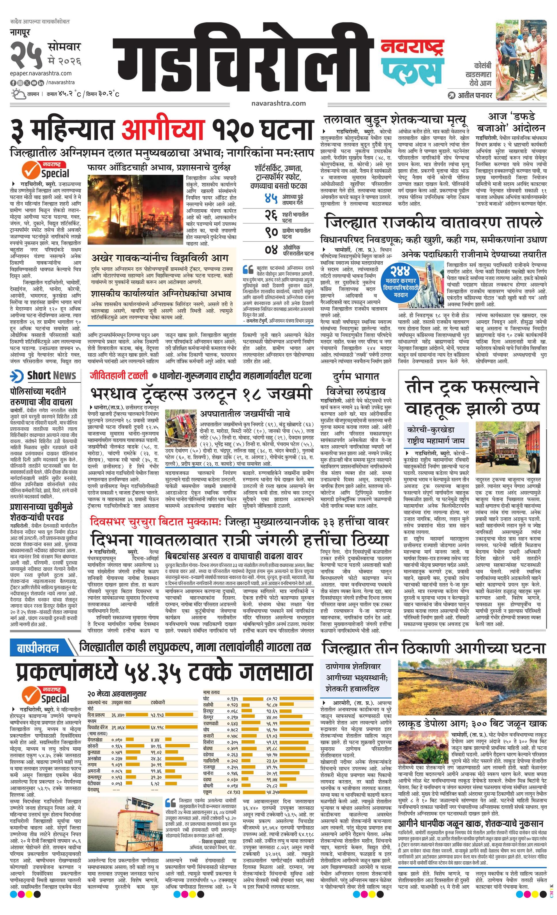 Newspaper page