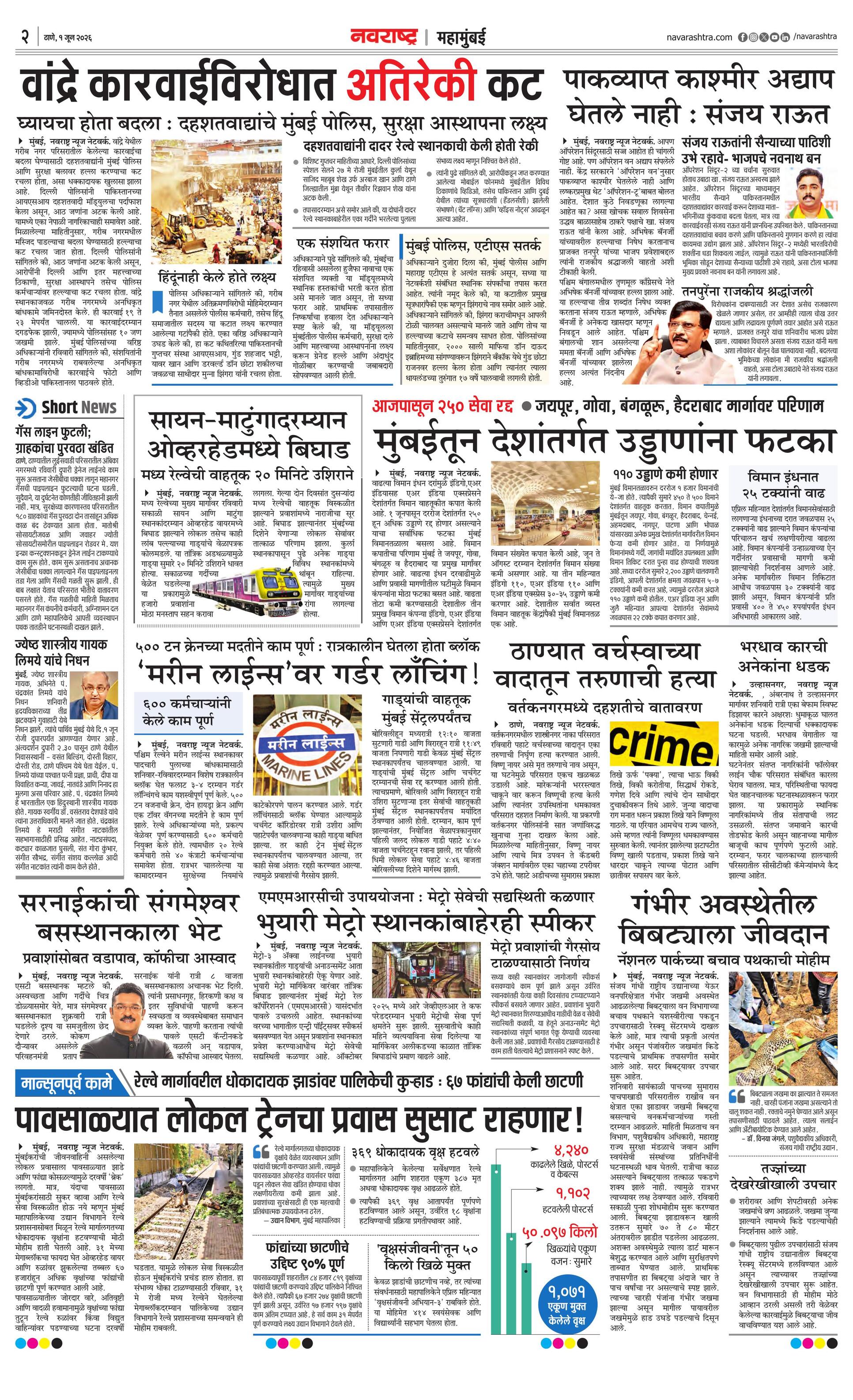 Newspaper page