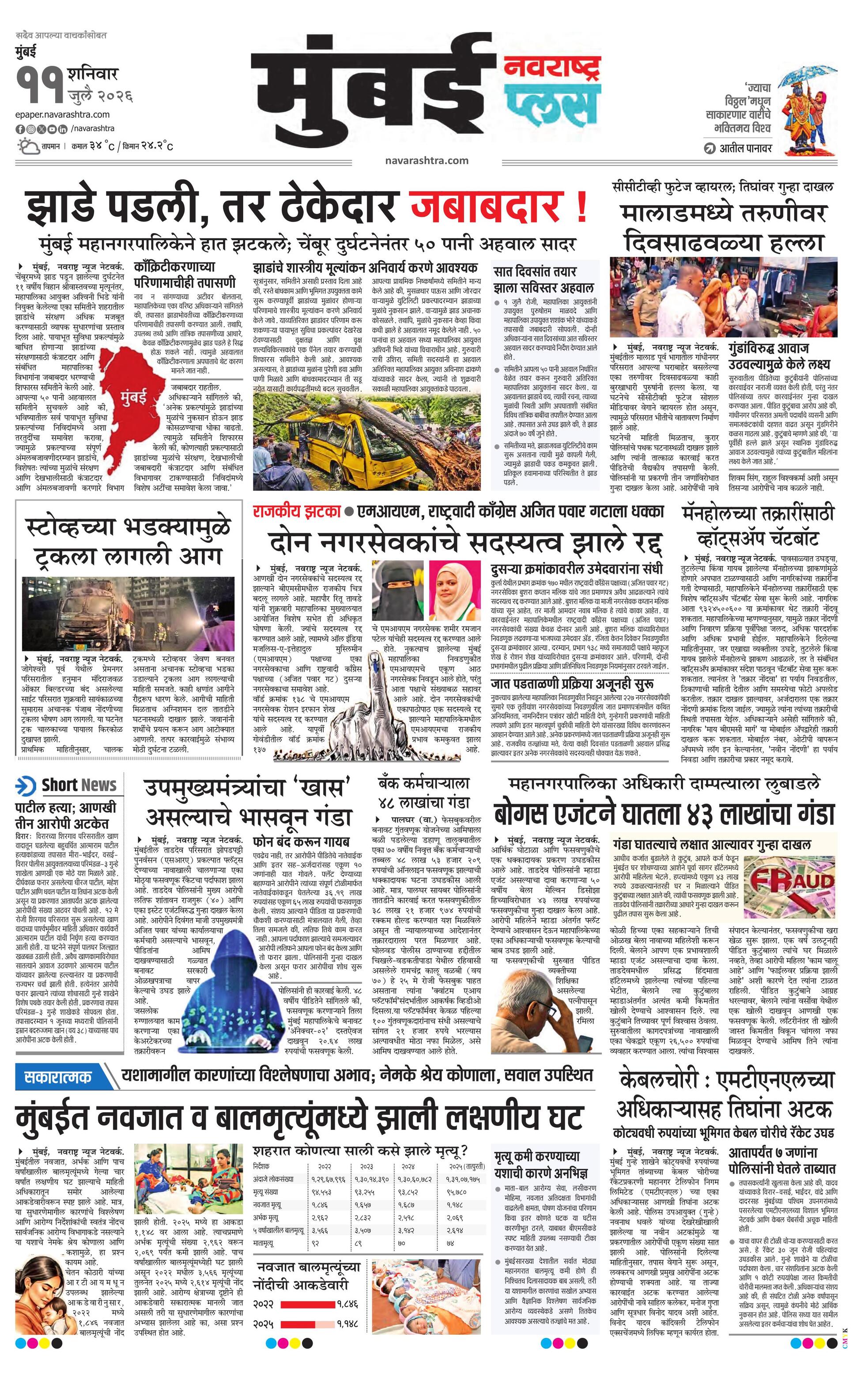 Newspaper page