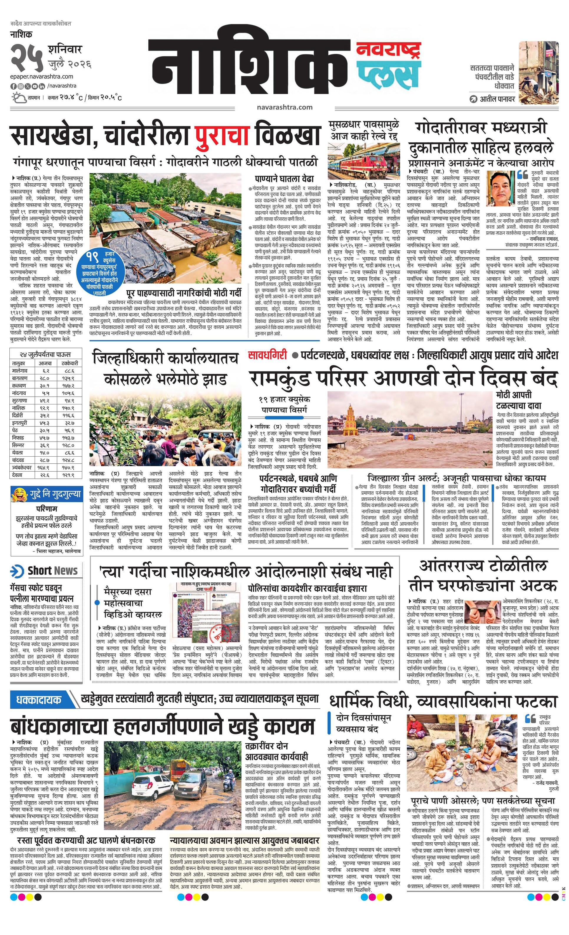Newspaper page