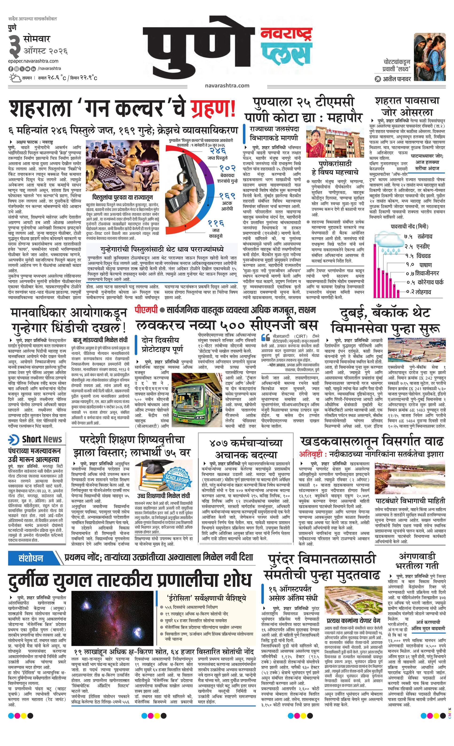Newspaper page