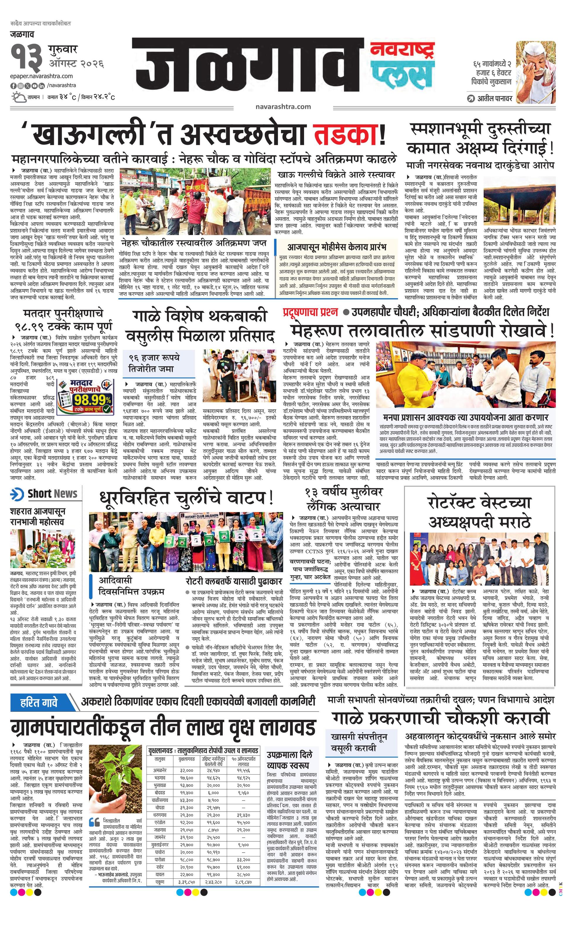 Newspaper page