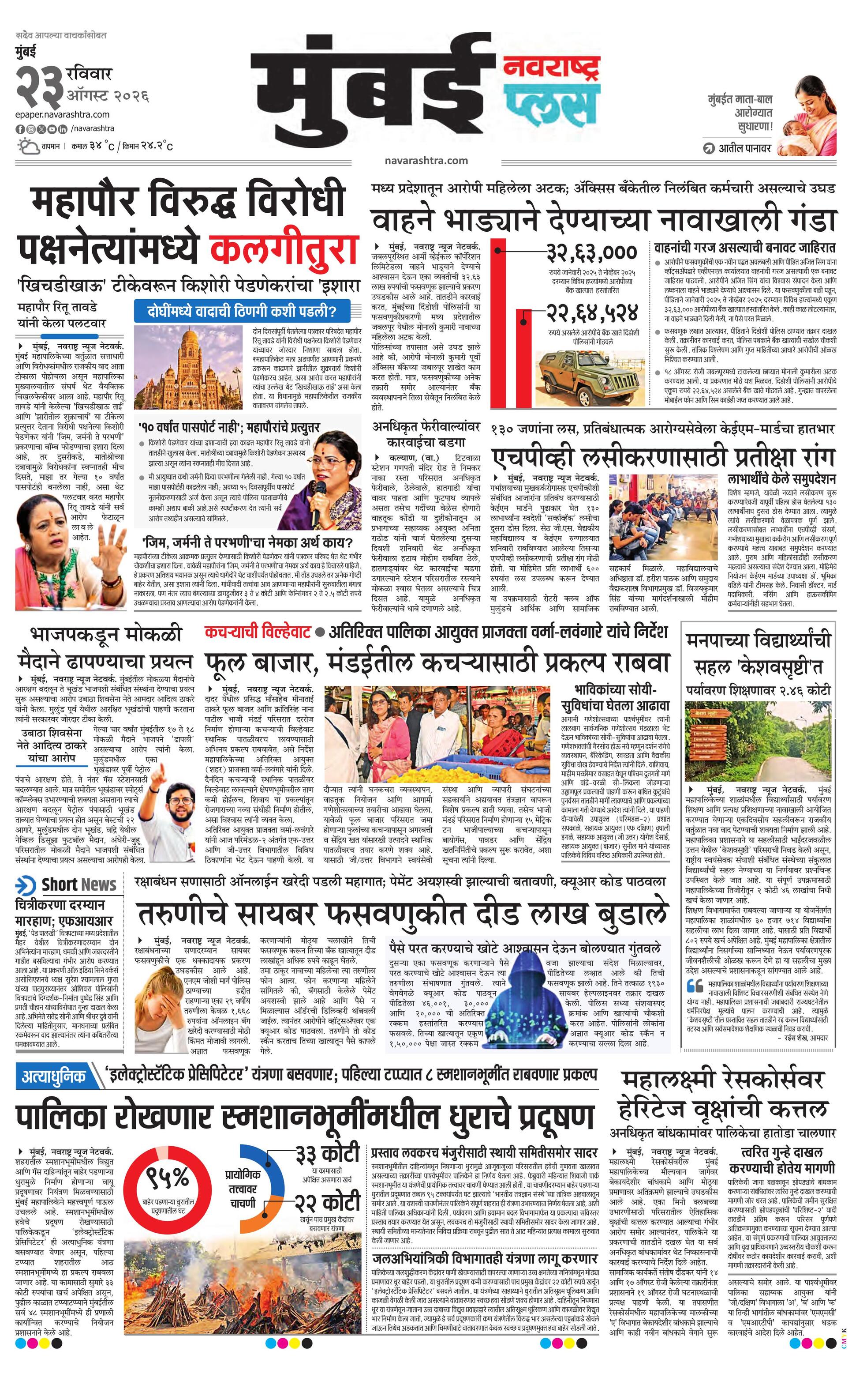 Newspaper page