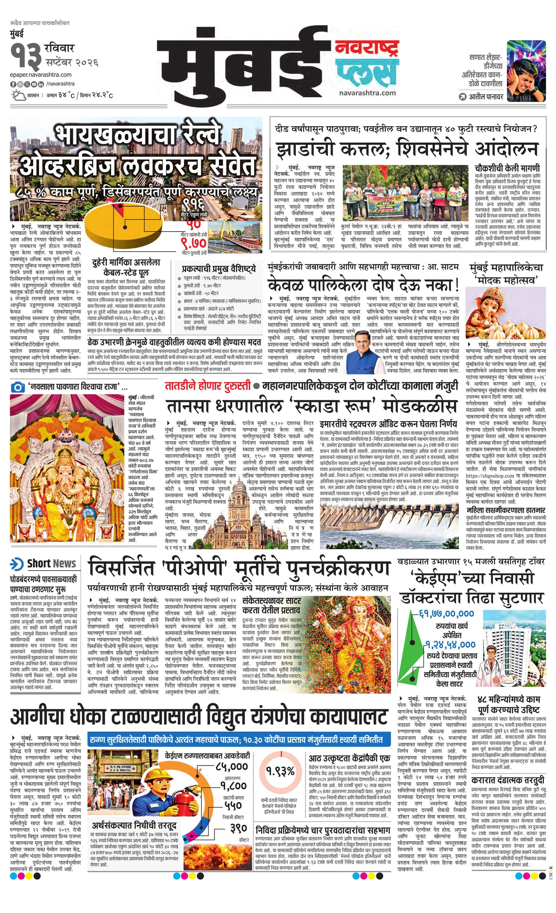 Newspaper page