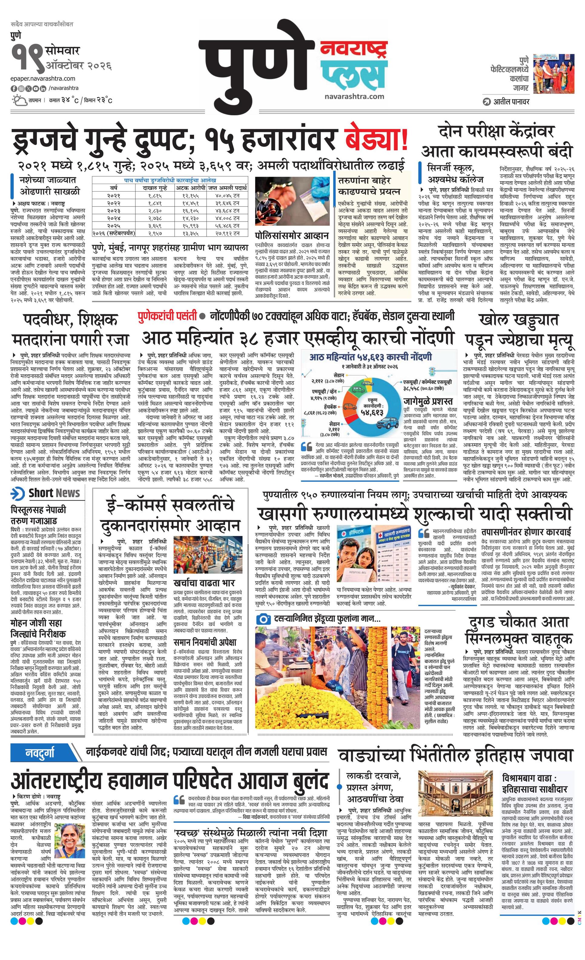 Newspaper page