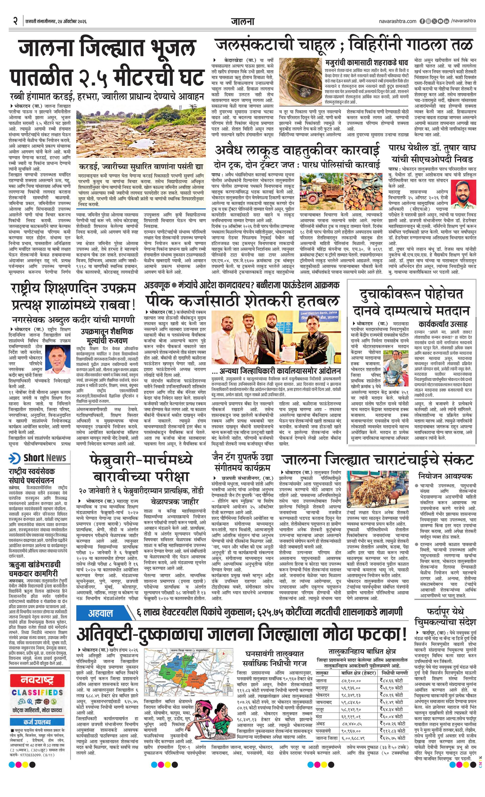 Newspaper page